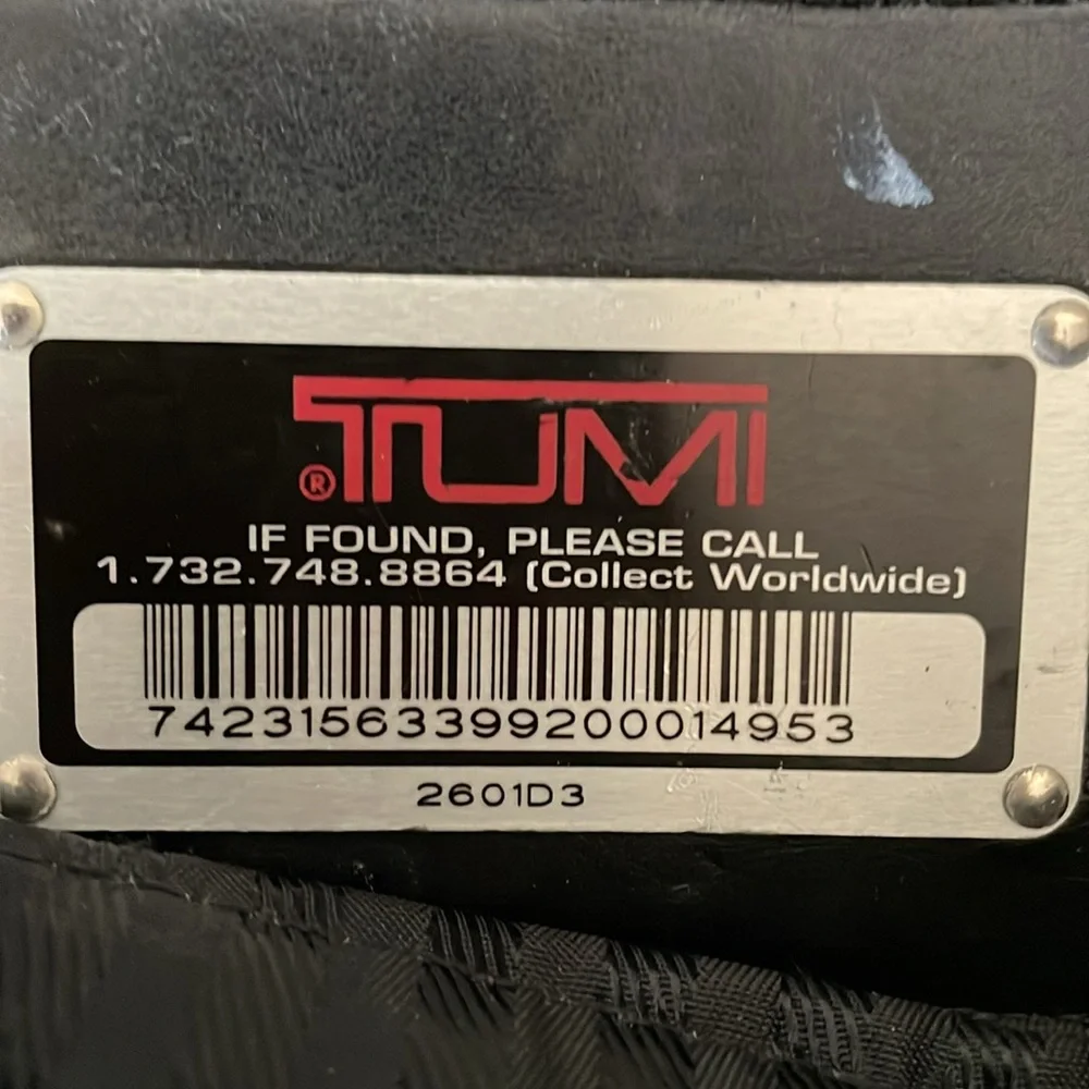 Tumi Commuter Briefcase/Messenger Bag